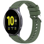 Stripe Texture Silicone 20mm Watch Band, For Samsung Galaxy Watch Active2 44mm, For Samsung Galaxy Watch Active2 40mm - DealBuddy