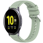 Stripe Texture Silicone 20mm Watch Band, For Samsung Galaxy Watch Active2 44mm, For Samsung Galaxy Watch Active2 40mm - DealBuddy