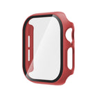 Tempered Glass Film Integrated PC Watch Case, For Apple Watch Series 11 / 10 46mm, For Apple Watch Series 11 / 10 42mm