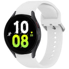 Solid Color Colorful Buckle Quick Release Silicone Watch Band