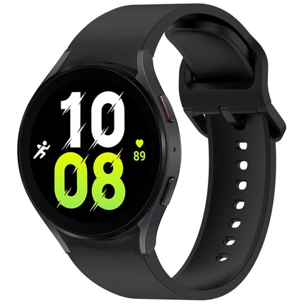 Solid Color Colorful Buckle Quick Release Silicone Watch Band, For Samsung Galaxy Watch 5 40 / 44mm, For Samsung Galaxy Watch 5 Pro, For Samsung Galaxy Watch 4 40 / 44mm, For Samsung Galaxy Watch 4 Classic 46 / 42mm - DealBuddy