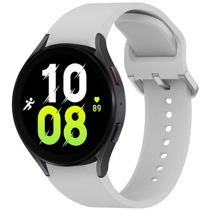 Solid Color Colorful Buckle Quick Release Silicone Watch Band, For Samsung Galaxy Watch 5 40 / 44mm, For Samsung Galaxy Watch 5 Pro, For Samsung Galaxy Watch 4 40 / 44mm, For Samsung Galaxy Watch 4 Classic 46 / 42mm - DealBuddy