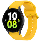 Solid Color Colorful Buckle Quick Release Silicone Watch Band, For Samsung Galaxy Watch 5 40 / 44mm, For Samsung Galaxy Watch 5 Pro, For Samsung Galaxy Watch 4 40 / 44mm, For Samsung Galaxy Watch 4 Classic 46 / 42mm - DealBuddy