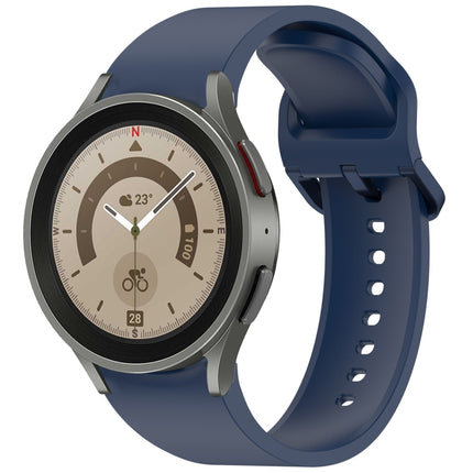 Solid Color Colorful Buckle Quick Release Silicone Watch Band, For Samsung Galaxy Watch 5 40 / 44mm, For Samsung Galaxy Watch 5 Pro, For Samsung Galaxy Watch 4 40 / 44mm, For Samsung Galaxy Watch 4 Classic 46 / 42mm - DealBuddy