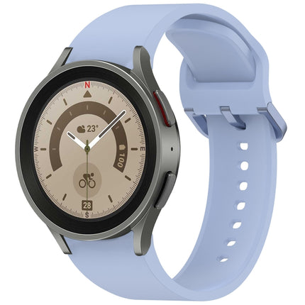 Solid Color Colorful Buckle Quick Release Silicone Watch Band, For Samsung Galaxy Watch 5 40 / 44mm, For Samsung Galaxy Watch 5 Pro, For Samsung Galaxy Watch 4 40 / 44mm, For Samsung Galaxy Watch 4 Classic 46 / 42mm - DealBuddy
