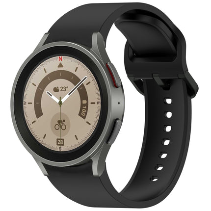 Solid Color Colorful Buckle Quick Release Silicone Watch Band, For Samsung Galaxy Watch 5 40 / 44mm, For Samsung Galaxy Watch 5 Pro, For Samsung Galaxy Watch 4 40 / 44mm, For Samsung Galaxy Watch 4 Classic 46 / 42mm - DealBuddy