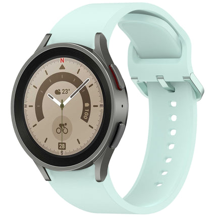 Solid Color Colorful Buckle Quick Release Silicone Watch Band, For Samsung Galaxy Watch 5 40 / 44mm, For Samsung Galaxy Watch 5 Pro, For Samsung Galaxy Watch 4 40 / 44mm, For Samsung Galaxy Watch 4 Classic 46 / 42mm - DealBuddy