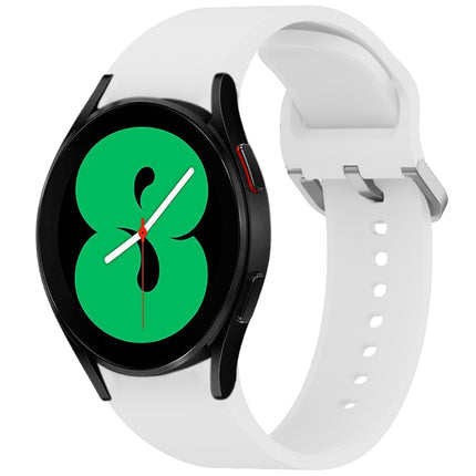 Solid Color Colorful Buckle Quick Release Silicone Watch Band, For Samsung Galaxy Watch 5 40 / 44mm, For Samsung Galaxy Watch 5 Pro, For Samsung Galaxy Watch 4 40 / 44mm, For Samsung Galaxy Watch 4 Classic 46 / 42mm - DealBuddy