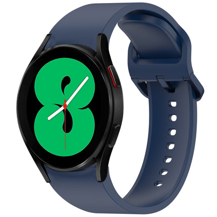 Solid Color Colorful Buckle Quick Release Silicone Watch Band