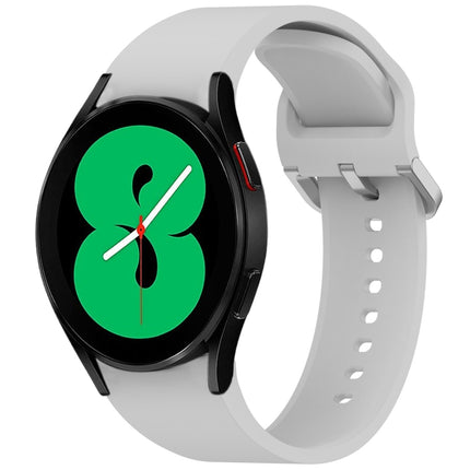 Solid Color Colorful Buckle Quick Release Silicone Watch Band