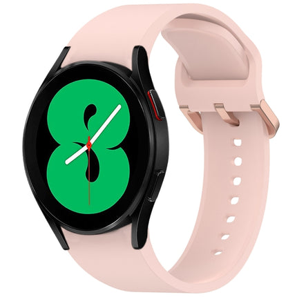 Solid Color Colorful Buckle Quick Release Silicone Watch Band