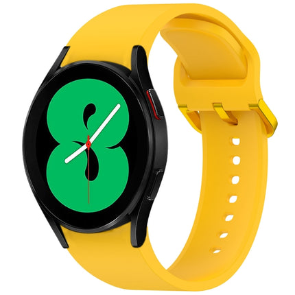 Solid Color Colorful Buckle Quick Release Silicone Watch Band