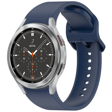 Solid Color Colorful Buckle Quick Release Silicone Watch Band