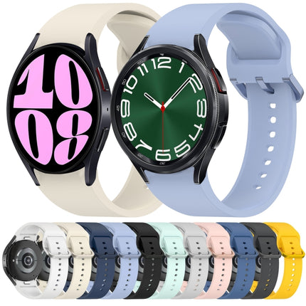 Solid Color Colorful Buckle Quick Release Silicone Watch Band