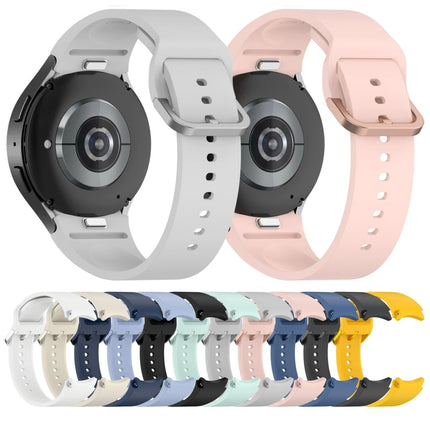 Solid Color Colorful Buckle Quick Release Silicone Watch Band