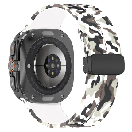 For Samsung Galaxy Watch Ultra 47mm Magnetic Folding Buckle Silicone Watch Band - DealBuddy