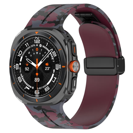 For Samsung Galaxy Watch Ultra 47mm Magnetic Folding Buckle Silicone Watch Band - DealBuddy