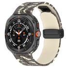 For Samsung Galaxy Watch Ultra 47mm Magnetic Folding Buckle Silicone Watch Band - DealBuddy