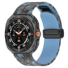 For Samsung Galaxy Watch Ultra 47mm Magnetic Folding Buckle Silicone Watch Band - DealBuddy