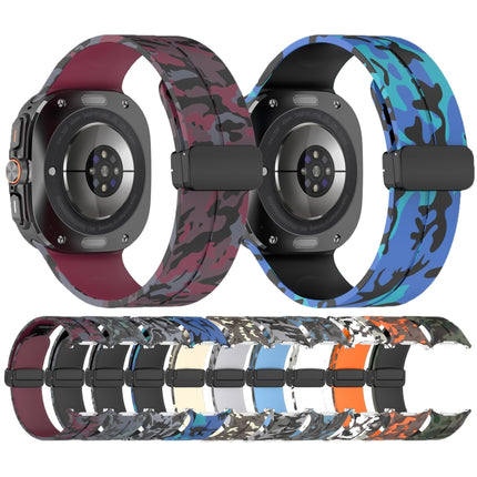 For Samsung Galaxy Watch Ultra 47mm Magnetic Folding Buckle Silicone Watch Band - DealBuddy