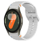 For Samsung Galaxy Watch 7 40mm / Light Grey