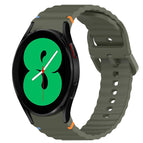 For Samsung Galaxy Watch 4 44mm / Army Green