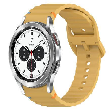 Wavy Grain Stitched Quick Release Silicone Watch Band