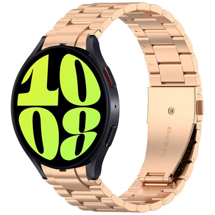 Three Beads Button Quick Release Metal Watch Band, For Samsung Galaxy Watch FE 40mm, For Samsung Galaxy Watch 7 40 / 44mm, For Samsung Galaxy Watch 6 Classic 43 / 47mm, For Samsung Galaxy Watch 6  40 / 44mm, For Samsung Galaxy Watch 5 40 / 44mm        ... - DealBuddy