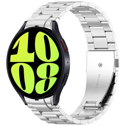 Three Beads Button Quick Release Metal Watch Band, For Samsung Galaxy Watch FE 40mm, For Samsung Galaxy Watch 7 40 / 44mm, For Samsung Galaxy Watch 6 Classic 43 / 47mm, For Samsung Galaxy Watch 6  40 / 44mm, For Samsung Galaxy Watch 5 40 / 44mm        ... - DealBuddy