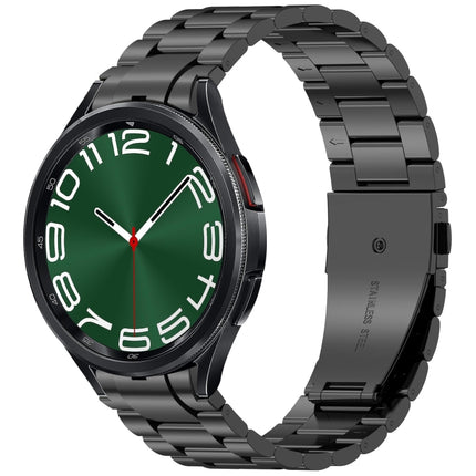 Three Beads Button Quick Release Metal Watch Band