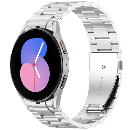 Three Beads Button Quick Release Metal Watch Band, For Samsung Galaxy Watch FE 40mm, For Samsung Galaxy Watch 7 40 / 44mm, For Samsung Galaxy Watch 6 Classic 43 / 47mm, For Samsung Galaxy Watch 6  40 / 44mm, For Samsung Galaxy Watch 5 40 / 44mm        ... - DealBuddy