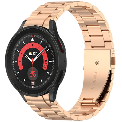 Three Beads Button Quick Release Metal Watch Band, For Samsung Galaxy Watch FE 40mm, For Samsung Galaxy Watch 7 40 / 44mm, For Samsung Galaxy Watch 6 Classic 43 / 47mm, For Samsung Galaxy Watch 6  40 / 44mm, For Samsung Galaxy Watch 5 40 / 44mm        ... - DealBuddy