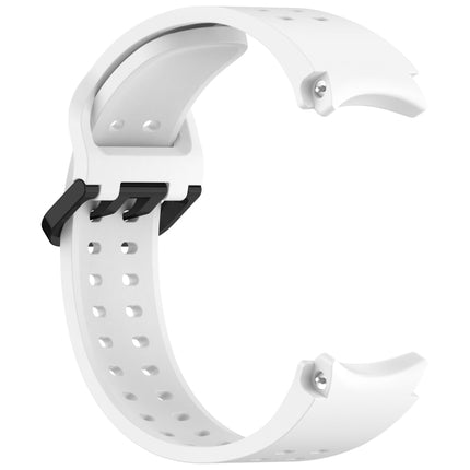 Diplopore Button Quick Release Silicone Watch Band, For Samsung Galaxy Watch FE 40mm, For Samsung Galaxy Watch 7 40 / 44mm, For Samsung Galaxy Watch 6 Classic 43 / 47mm, For Samsung Galaxy Watch 6 40 / 44mm, For Samsung Galaxy Watch 5 40 / 44mm        ...