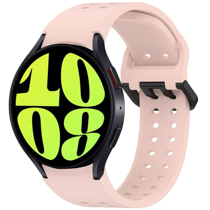 Diplopore Button Quick Release Silicone Watch Band, For Samsung Galaxy Watch FE 40mm, For Samsung Galaxy Watch 7 40 / 44mm, For Samsung Galaxy Watch 6 Classic 43 / 47mm, For Samsung Galaxy Watch 6 40 / 44mm, For Samsung Galaxy Watch 5 40 / 44mm        ...