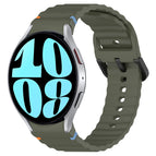 For Samsung Galaxy Watch 6 40 / 44mm / Army Green