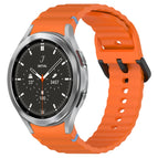 For Samsung Galaxy Watch 4 Classic 42 / 46mm / Orange