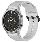 For Samsung Galaxy Watch 4 Classic 42 / 46mm / Light Gray