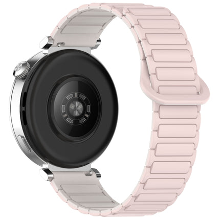 Dual Color Magnetic Buckle Silicone Watch Band, For Samsung Galaxy Watch 7 40 / 44mm - DealBuddy