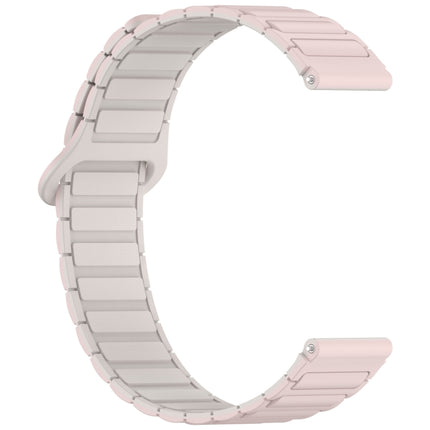 Dual Color Magnetic Buckle Silicone Watch Band, For Samsung Galaxy Watch 7 40 / 44mm - DealBuddy