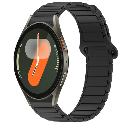 Dual Color Magnetic Buckle Silicone Watch Band, For Samsung Galaxy Watch 7 40 / 44mm - DealBuddy