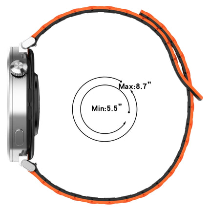 Dual Color Magnetic Buckle Silicone Watch Band, For Samsung Galaxy Watch 7 40 / 44mm - DealBuddy