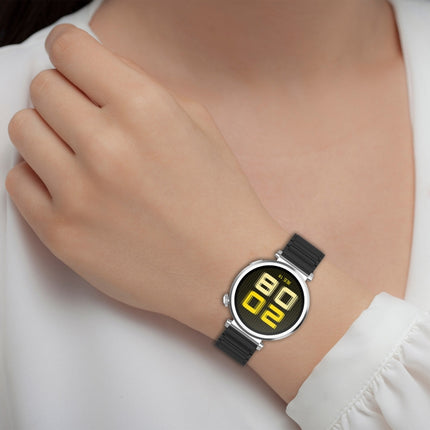 Dual Color Magnetic Buckle Silicone Watch Band, For Samsung Galaxy Watch 7 40 / 44mm - DealBuddy
