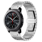 Titanium Alloy 22mm Metal Watch Band, For Samsung Galaxy Gear S3 Frontier, For Samsung Galaxy Watch 3 45mm, For Samsung Galaxy Gear S3 Classic, For Samsung Galaxy Watch 46mm - DealBuddy
