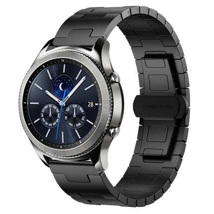 Titanium Alloy 22mm Metal Watch Band, For Samsung Galaxy Gear S3 Frontier, For Samsung Galaxy Watch 3 45mm, For Samsung Galaxy Gear S3 Classic, For Samsung Galaxy Watch 46mm - DealBuddy