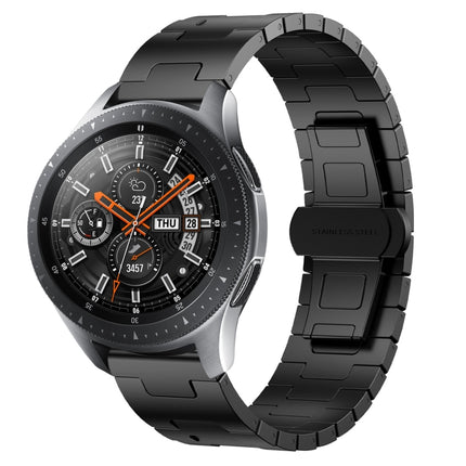 Titanium Alloy 22mm Metal Watch Band, For Samsung Galaxy Gear S3 Frontier, For Samsung Galaxy Watch 3 45mm, For Samsung Galaxy Gear S3 Classic, For Samsung Galaxy Watch 46mm - DealBuddy