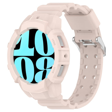 Armor Silicone Watch Band with Watch Case Set, For Samsung Galaxy Watch 7 44mm, For Samsung Galaxy Watch 7 40mm - DealBuddy