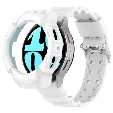 Armor Silicone Watch Band with Watch Case Set