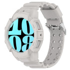 Armor Silicone Watch Band with Watch Case Set