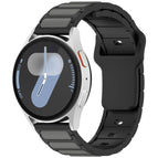 For Samsung Galaxy Watch 20mm / Black + Gray
