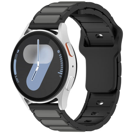 Two Color I-Shaped Silicone Watch Band, For Samsung Galaxy Watch 20mm, For Samsung Galaxy Watch 22mm - DealBuddy
